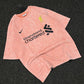 Liverpool Acid Wash Tee – Coral Flame give descriptions