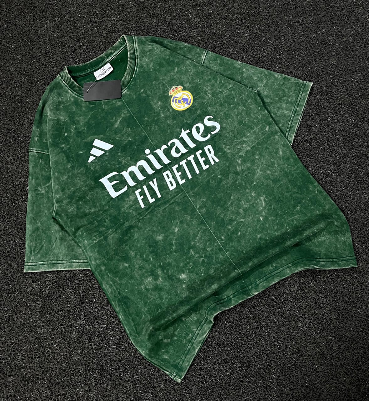 Madrid Acid Wash Tee – Fly Better Edition