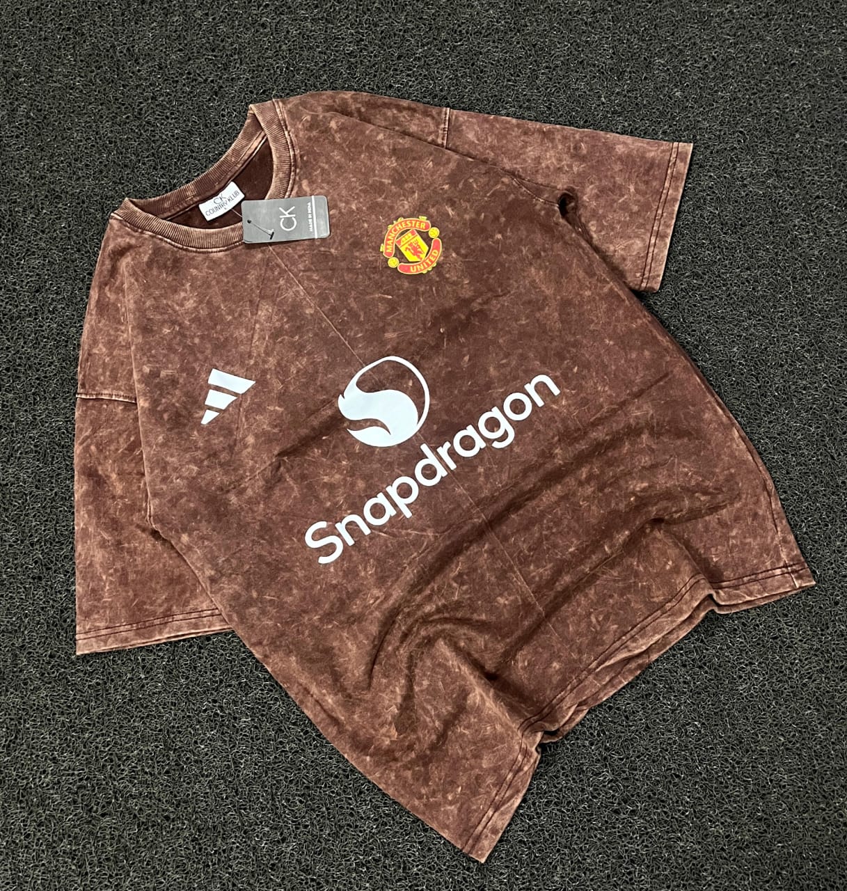 United Acid Wash Tee – Snapdragon Brown