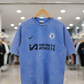 Chelsea Acid Wash Tee – Blue Storm