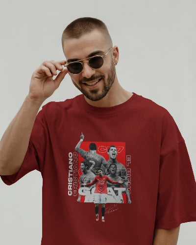 Cristiano Ronaldo Unisex Oversized Classic T-Shirt